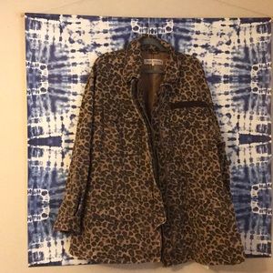 FREE PEOPLE cheetah jacket